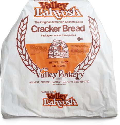 Valley Lahvosh Cracker Bread Armenian Sesame Seed