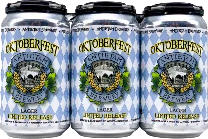 Antietam Brewing Oktoberfest Limited Release Lager Cans