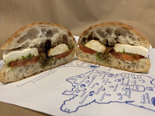 Caprese Sandwich