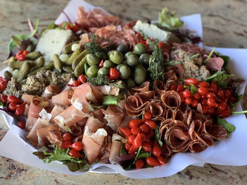 Spirited Gourmet Cured Meat Platter
