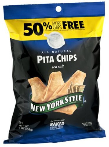 All Natural Pita Chips Sea Salt