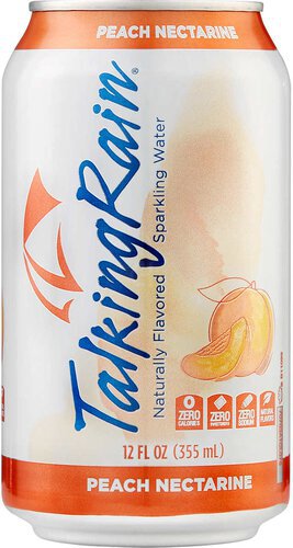 Talking Rain Peach Nectarine Cal Sparkling Water