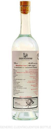 Cuentacuentos Espadin Ancestral Mezcal