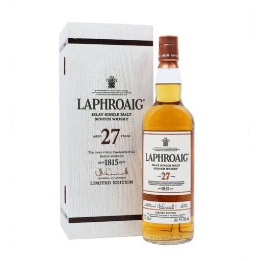 Laphroaig 27 Year Old Single Malt Scotch Limited Edition - Pike's