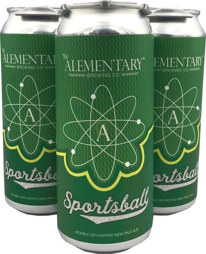 Alementary Sportsball 16oz Cans