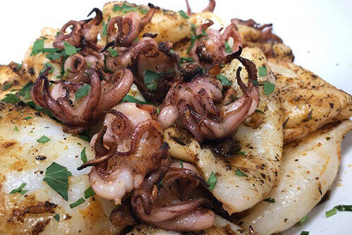 Grilled Calamari