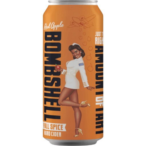 Three Brothers Bombshell Fall Spice Hard Cider 16OZ - Liquor World of ...