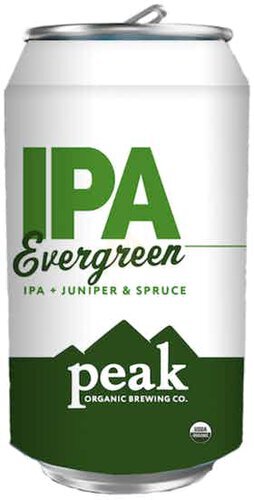 Peak Evergreen Crush Cans