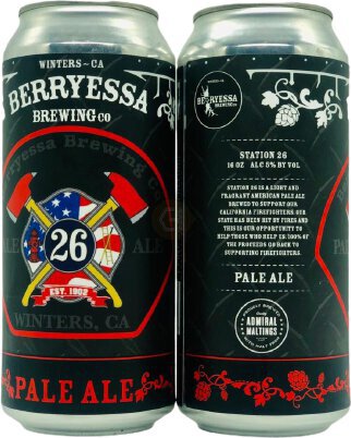 Berryessa Station 26 Pale Can