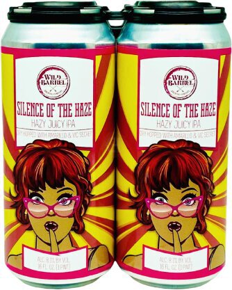 Wild Barrel Silence Of The Haze IPA Can