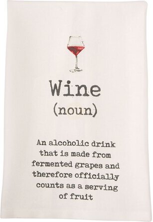 Wine Definition Towel