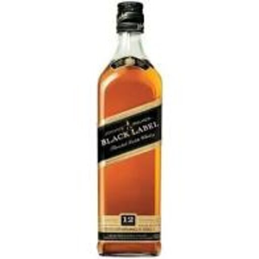 Johnnie Walker 12 Year Black Label Blended Scotch Whisky 1L