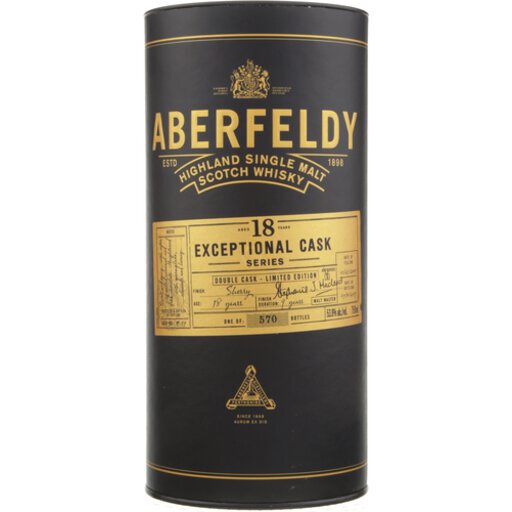 その他 Aberfeldy 18 Year Old Limited Release 18 Year Old Whisky, Finished In Tuscan Red Wine Casks
