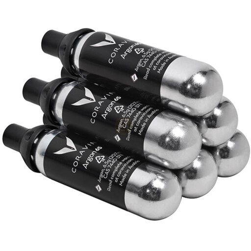 CORAVIN PURE CAPSULES 6 Pack コラヴァン Coravin Pure Argon Capsules (6 Pack) - The Corkery Wine & Spirits