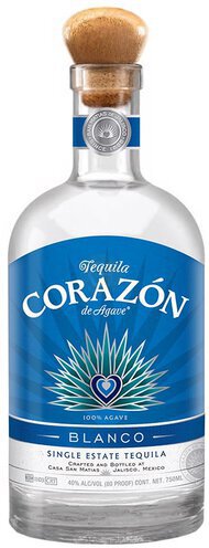 Corazon Tequila Blanco Gran Gala Liqueur 750ml Gift Set