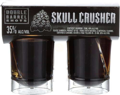 Double Barrel Shots Skull Crusher