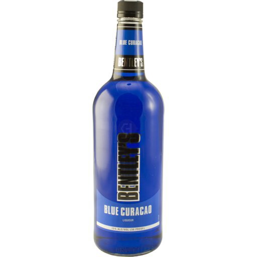 Bentley's Blue Curacao 1L - Monty's Discount Wine & Liquor