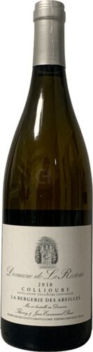 Domaine De La Rectorie Collioure Blanc La Bergerie De Abeilles 2018 Roussillon France