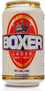 Boxer Lager Can Warm
