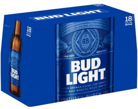 Bud Light Bottle Cold
