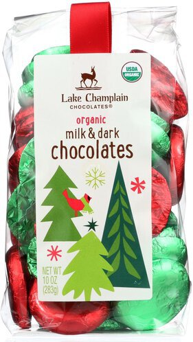 Lake Champlain Chocolates Organic Milk & Dark Chocolates