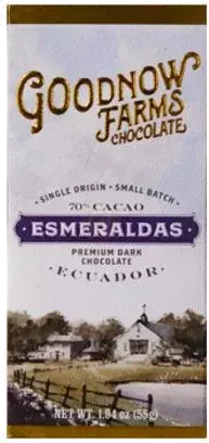 Goodnow Farms Esmeraldas Ecuador Chocolate