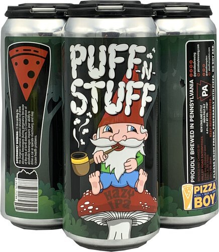 Pizza Boy While/Puff/Frntside