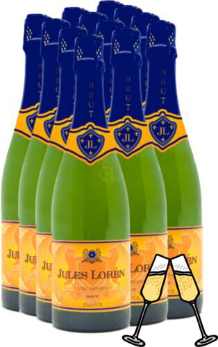 Jules Loren Brut Sparkling Full Case