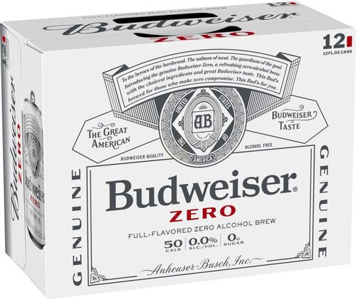 Budweiser Zero Can Warm