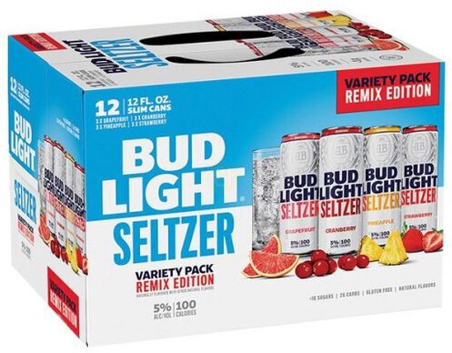 Bud Light Seltzer Variety Ugly Sweater Can Cold
