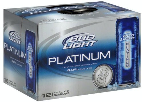 Bud Light Platinum Can Cold