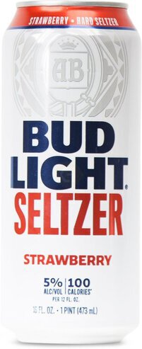 Bud Light Seltzer Strawberry Single Can