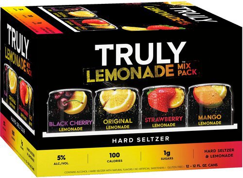 Truly Lemonade Variety Can Warm