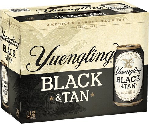 Yuengling Black & Tan Can Warm