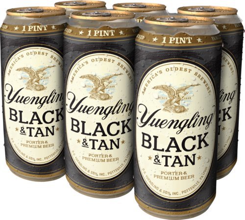 Yuengling Black & Tan Can Cold