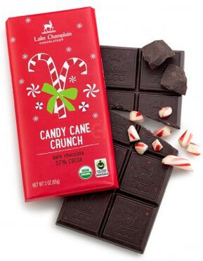 Lake Champlain Candy Cane Bar 57 Dark Organic Ffl