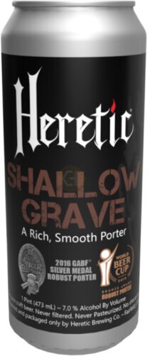 Heretic Shallow Grave Can