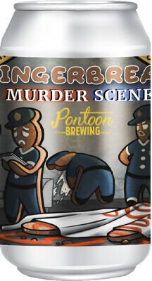 Pontoon Brewing Gingerbread Murder Scene Imperial Stout