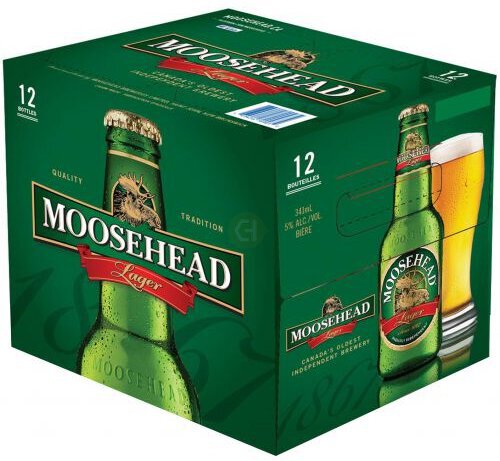 Moosehead Lager Bottle Warm
