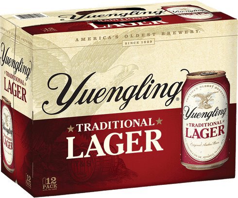 Yuengling Lager Can Cold