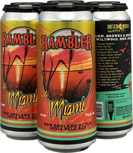 Mudhen Rambler To Miami 16oz Cans