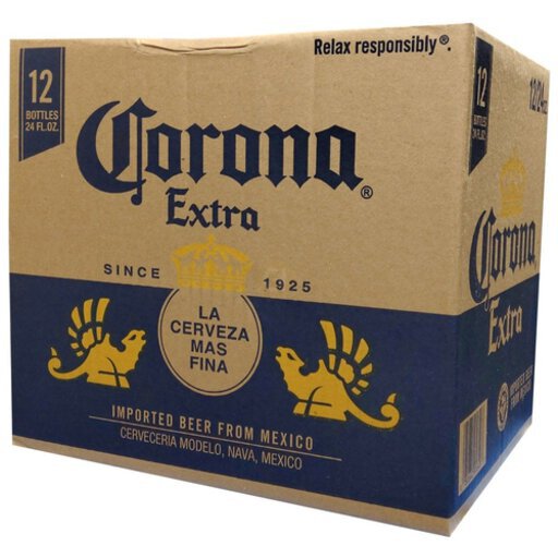 Corona Extra 24ox Bottle 12pk 24OZ - Hicksville Beer & Soda