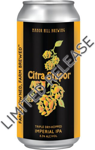Manor Hill Citra Stupor Imperial IPA Cans