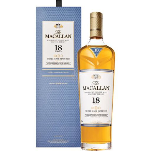 ウイスキー The Macallan18YearsOld 2019RELEASE700ml Macallan 18yr Triple Cask Single Malt Scotch ( Release 2019