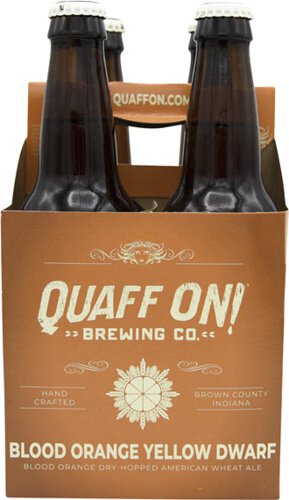 Quaff On Blood Orange Yellow Dwarf Bottle Warm