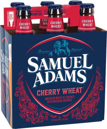 Sam Adam Cherry Wheat Bottle Cold