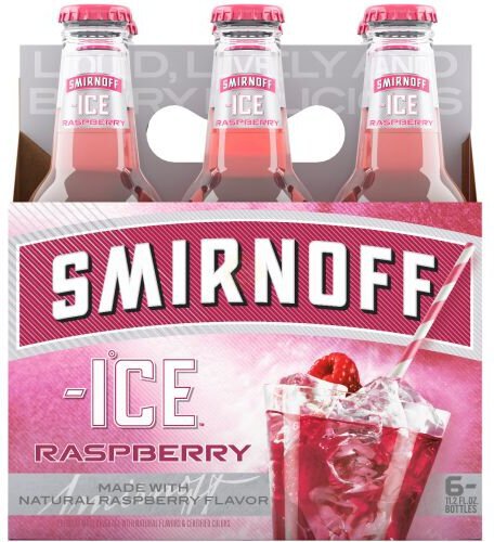 Smirnoff Raspberry Bottle Cold