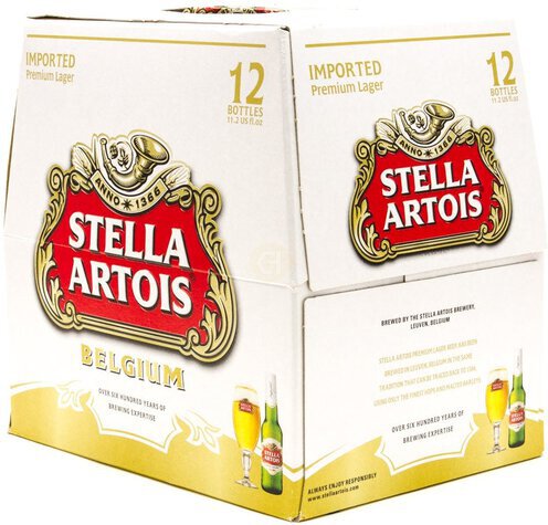 Stella Artois Bottle Cold