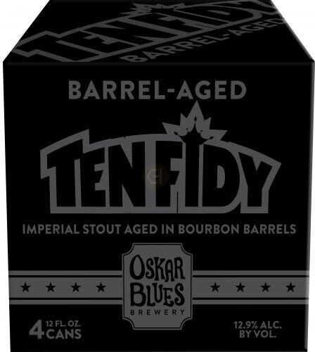 Oskar Blues Barrel Aged Ten Fidy Can