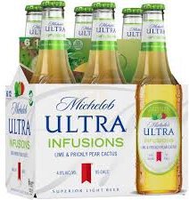 Michelob Ultra Lime Bottle Cold